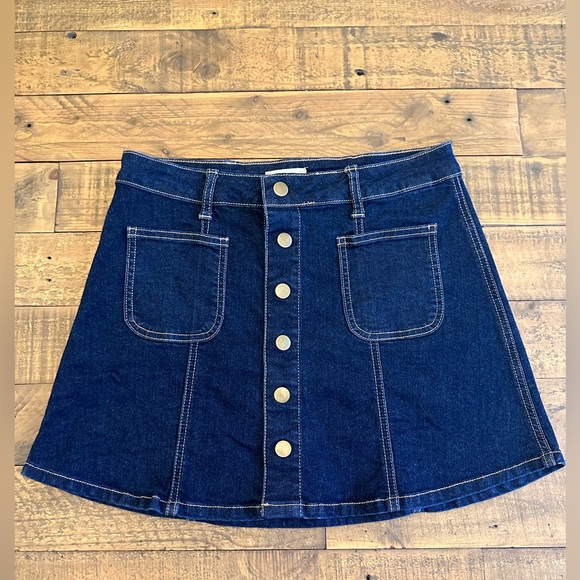 Altar'd State Dresses & Skirts - Altar’d State Jean Mini skirt - Size Small